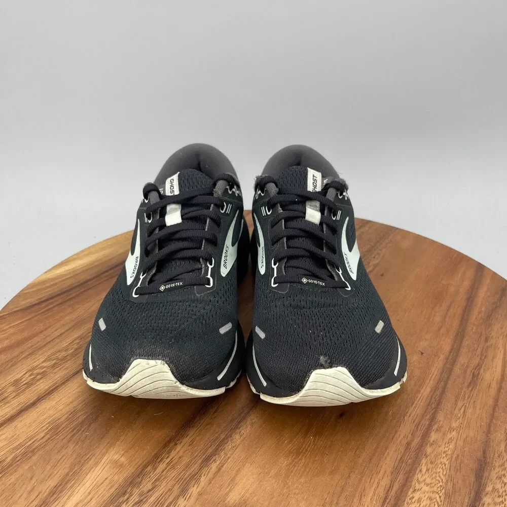 Brooks Ghost 14 GTX Shoes Womens Size 9 B Black Running Comfort Walking Sneakers